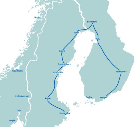 Lappland-Rundreise: Von den Küsten in die Wildnis - 16 Tage ab/bis Stockholm